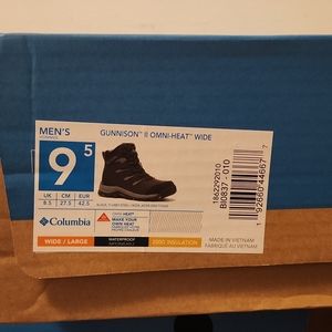 Brand new colambia men's winter omni heat  boots size 9.5 and 10